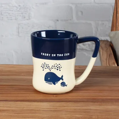 Roasted flower coffee cup gift