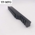 Factory black anodized cnc machining aluminum spare parts