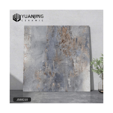 800x800mm Matte Porcelain Floor Tiles with Metallic Texture for Villa and Hotel Interiors
