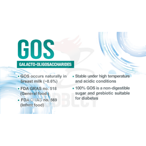 Santé intestinale Galactooligosaccharides Supplément en poudre