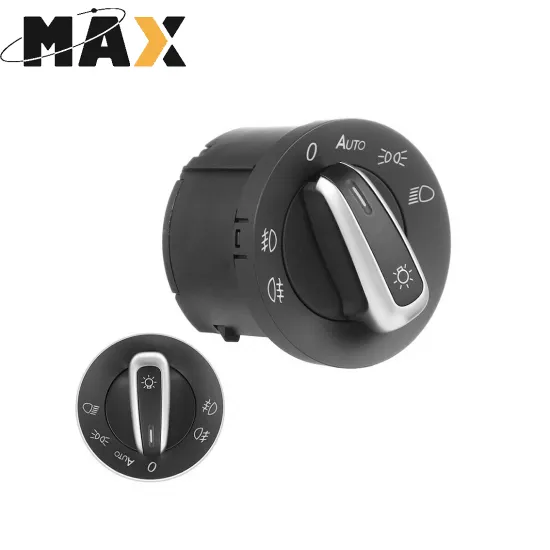 Auto Headlight Switch for VW 06-09 Golf GTI MK5 MK6 Jetta Passat B6 Chrome 5ND941431B