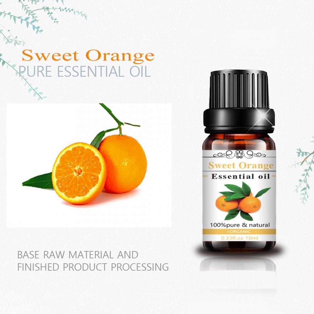 100% pur arôme d&#39;huile essentielle orange douce naturelle pure