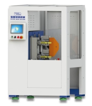 SPHERICAL BRUSH TRIMMING MACHINE