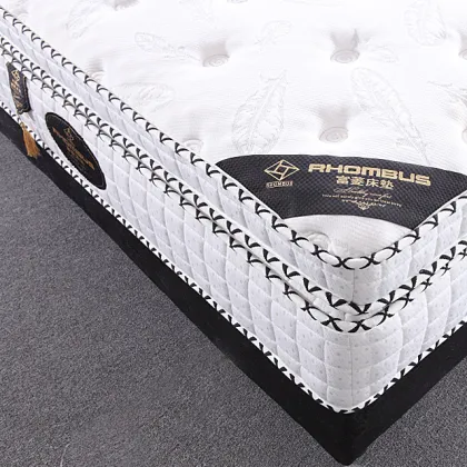 China Bed Pocket Spring Negative Ion 100% Natural Latex Mattress