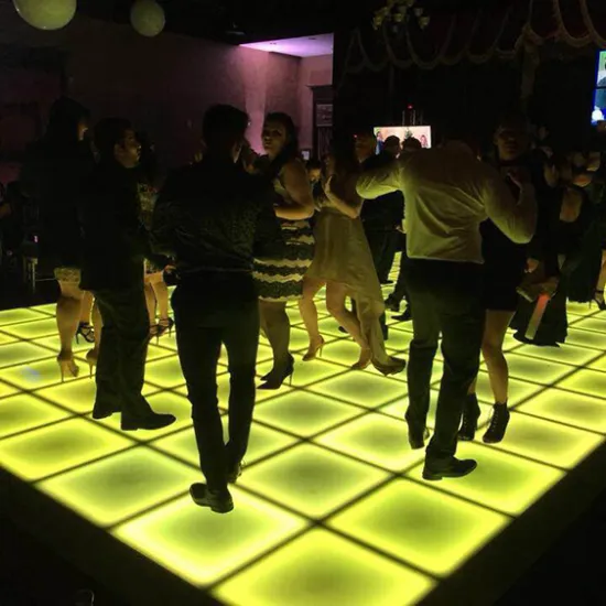 Christmas LED Dance Floor Lights for Event Party New Year Reunion - RGB 50*50cm Tiles Decoration