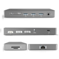 14 porte Thunderbolt Dual UHD con slot SSD