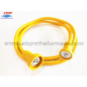 Yellow Magnet Overmolded Cable