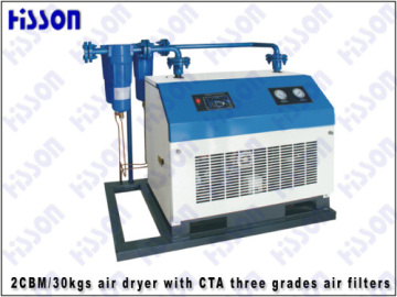 2cbm/3.0mpa Air Dryer With Cta Three Grades Air Filters 