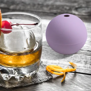 Round Ice Cube Mold for Whiskey: Creating 2.5 Inch Ice Spheres