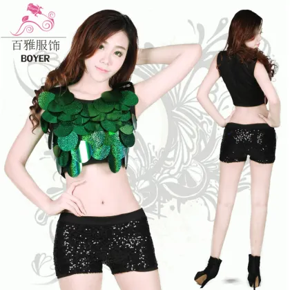 Sexy Night Bar DS Latin Jazz Performance Dance Costume