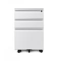 Rolling Pedestal File Cabinets Mobile Drawers for Office