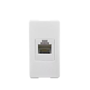 RJ11 4wires Tel Socket Outlet Modular for plastic