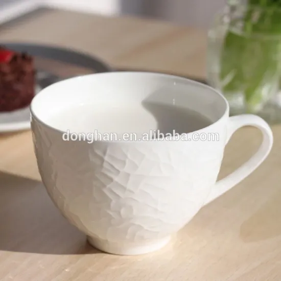 Donghan white porcelain mugs