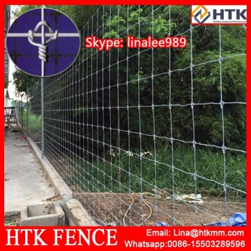 Galvanized Steel Fixed Knot Cattles Field Fencing