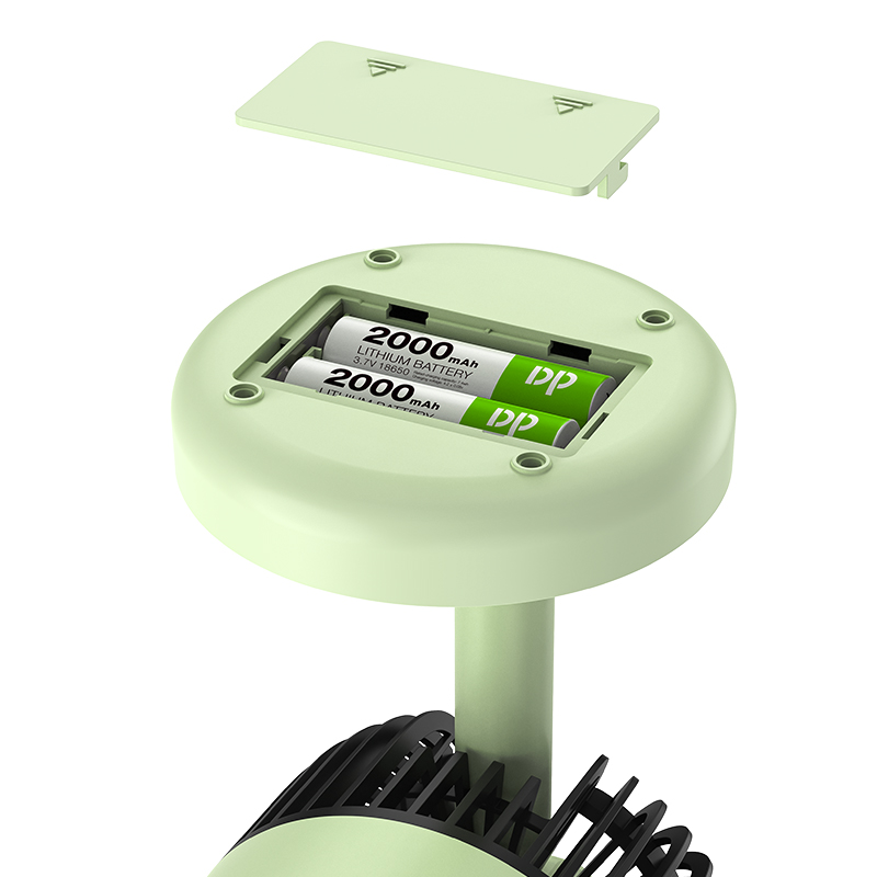 desktop rechargeable circulating fan-7639-8