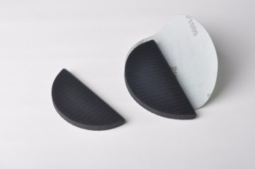 [Shine-Mate] 5" Velcro Half Round Hand Pads