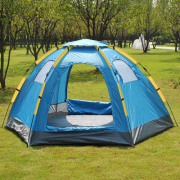 Chooyou OEM 2022: 5-8 Person Automatic Hexagonal Portable Tent