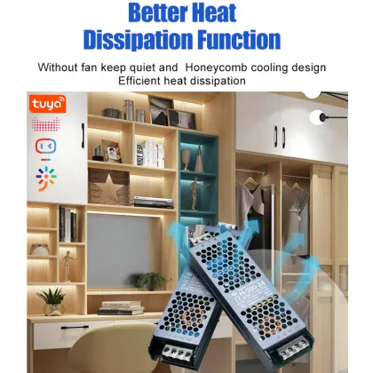 HHANG Intelligent Tuya Tmall Genie 120W-240W 24V DC Dimmable LED Power Supply