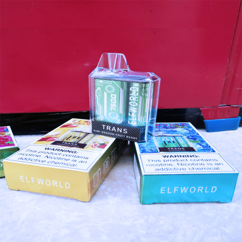 Tangki elfworld e rokok sekali pakai 7500 puffs