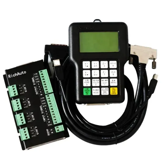 4 Axis CNC Drive Controller Kit - A18 A11E CNC Controller with Driver Card and Cables