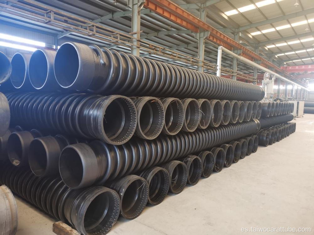 HDPE de gran diámetro 900 mm de 1000 mm Krah Pipe Tipe