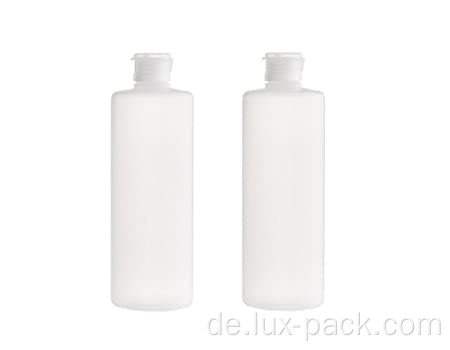 Leere plastische quietbare Flip -Lotion -Gel Shampoo Flasche