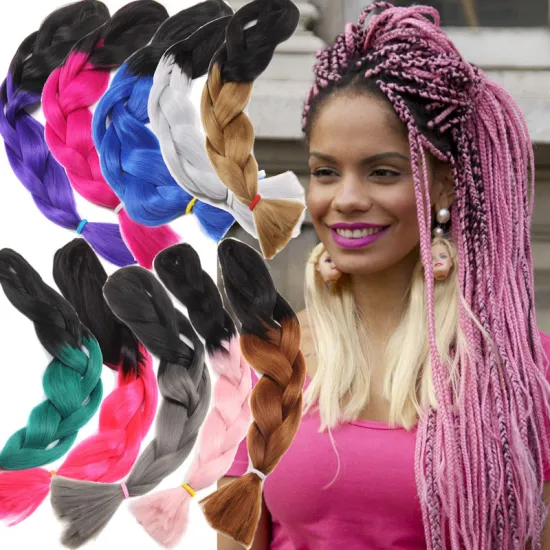 China Supplier hand made braiding hair