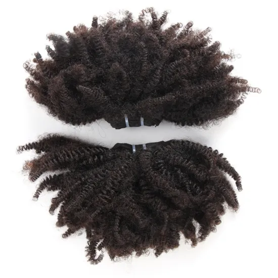 Cheap Raw Virgin Unprocessed Indian  Express Jerry Curl  Hair Weft  Weave