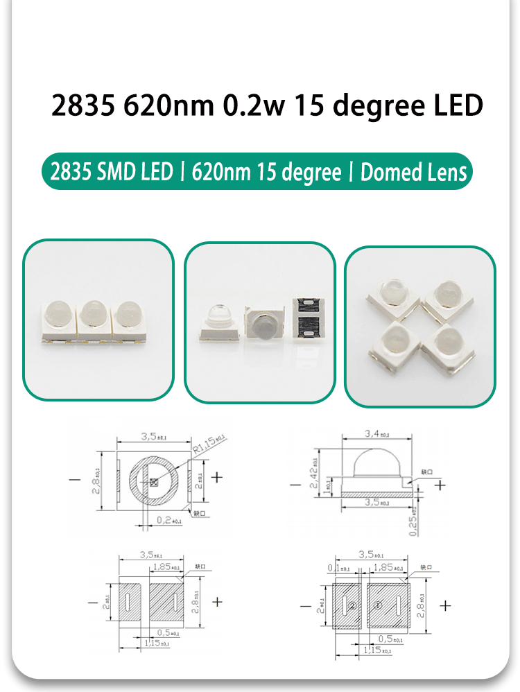 Dome-Lens-SMD-LED-Red-2835-15-Degree-620-625nm-2835FRC62D3L12A15-2835-SMD-LED-620nm-red-LED-630nm-625nm-LED-with-dome-lens-15-degree_02