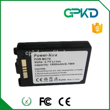3.7V 1800mah MC70 Scanner Battery,li-ion Type 6.7Wh rechargeable battery