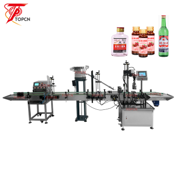 Whisky, Health Wine, and Alcohol Syrup Production Line with Filling and Capping Machine