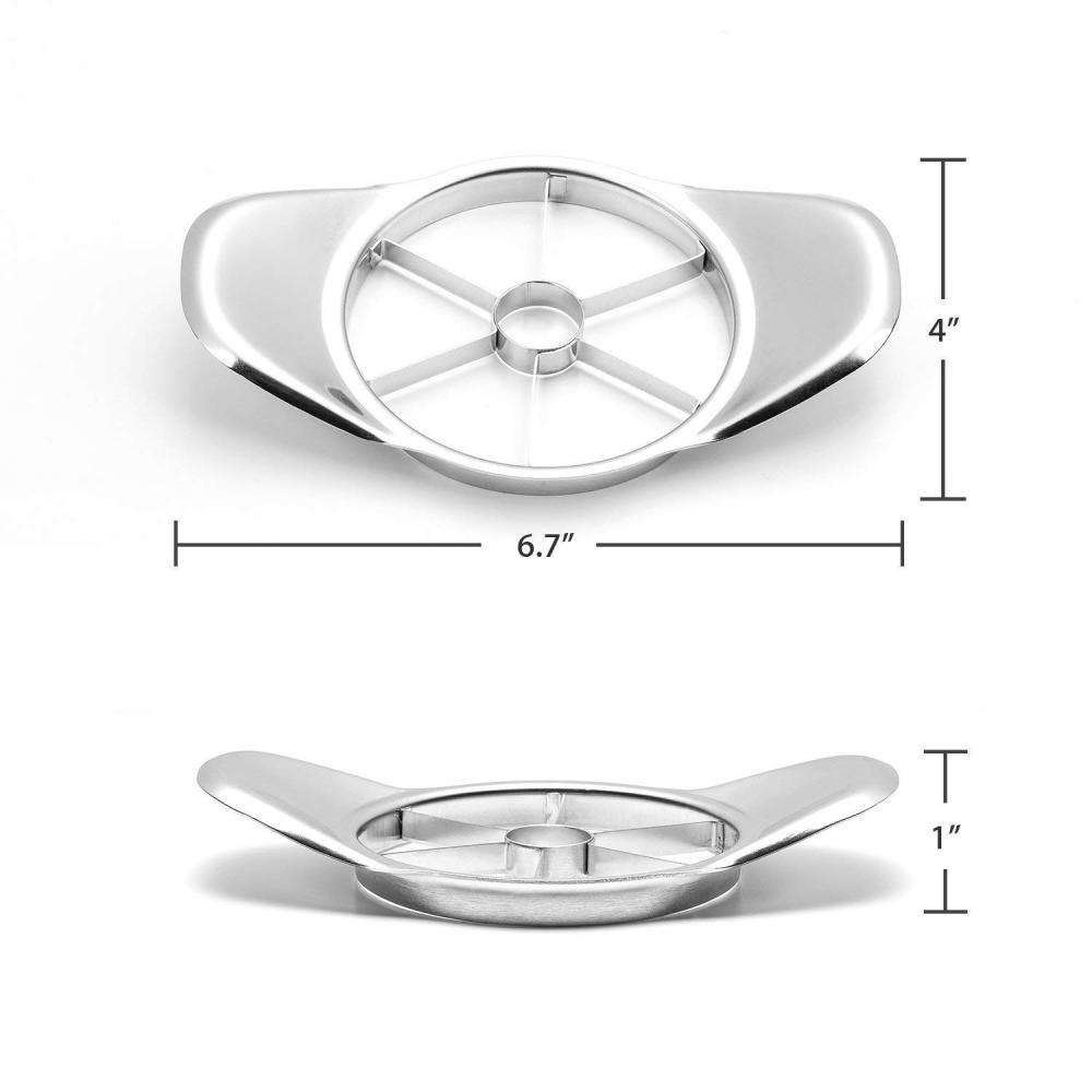 Affettatrice per mele in acciaio inox per impieghi gravosi