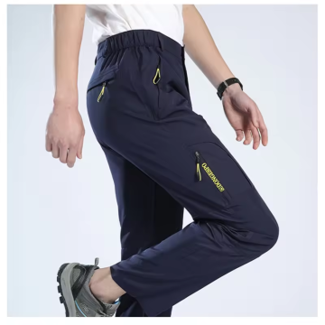 Women's Lightweight Jogger Pants with Elastic Waist, Breathable, Sweat Absorbing, Mid-Waist Zipper Fly - Wholesale Canvas