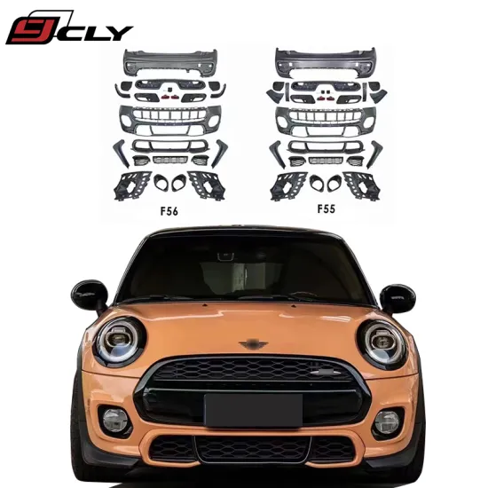 CLY Car Bumper Upgrade Kit for Mini JCW Body 2014-2020 F56 F55 Front Rear Bumper Exhaust Pipe