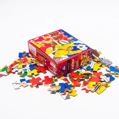 Top Selling Children's Animated Character Puzzle Toys: 100 Pieces, 200 Pieces, and 300 Pieces