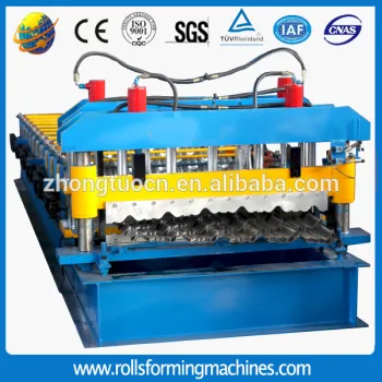 metal glazed tile forming machine