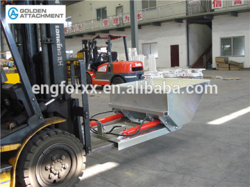 forklift attachment hydraulic dirt bucket