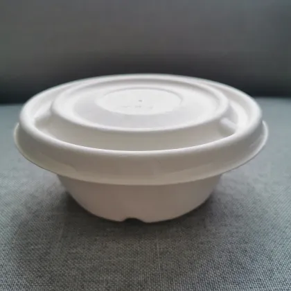 Disposable Bagasse Disposable 12oz Soup Cup Compostable