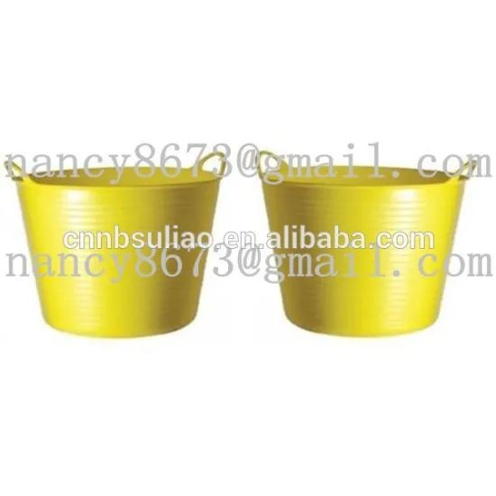 handle plastic basket,plastic shopping basket