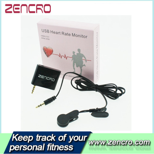 Smartphone Heart Rate Monitor Body Fit Finger Clip Heart Rate Monitor