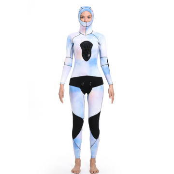 Seaskin 4mm Hooded High Waist Pants Wetsuits