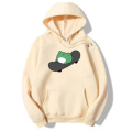 Frauen süße Sweatshirts Skateboardfrosch