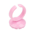 Hot Pink 100pcs professional grifting lash glue ring