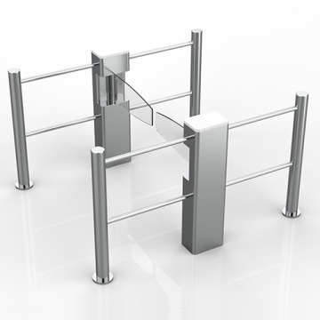 Barriere biometrische Zeitbeseitigungssystem Swing Turnstile