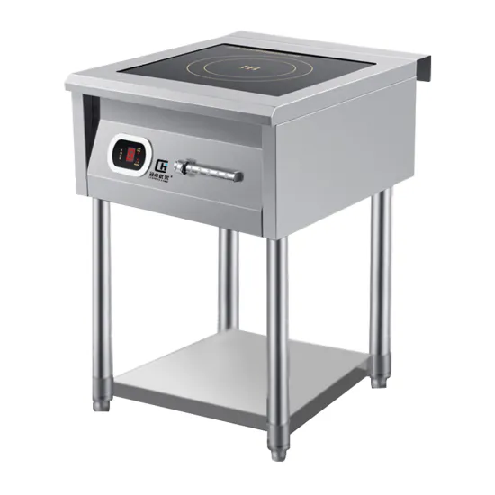 6KW Commercial Industrial Wok Station Induction Cooker