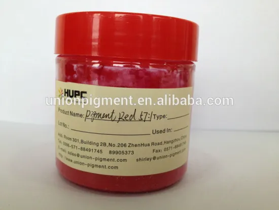 Pigment Red 57:1 resistance high coloring srength high temperature