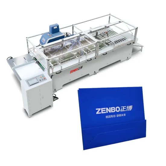 PLC Machine ZB50B Paper Bag Bottom Pasting Manual