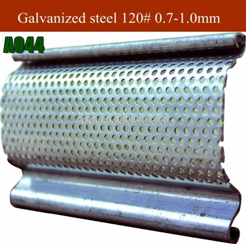 120mm Steel Shutter Slat on Punching