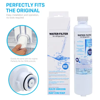 Refrigerator water filter Samsung DA29-00020B, compatible with DA29-00020A, HAF-CIN / EXP / Tier1 refrigerators, 3 packs