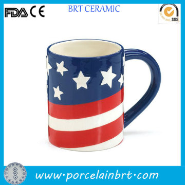 Novelty flag design custom printed Ceramic Mug